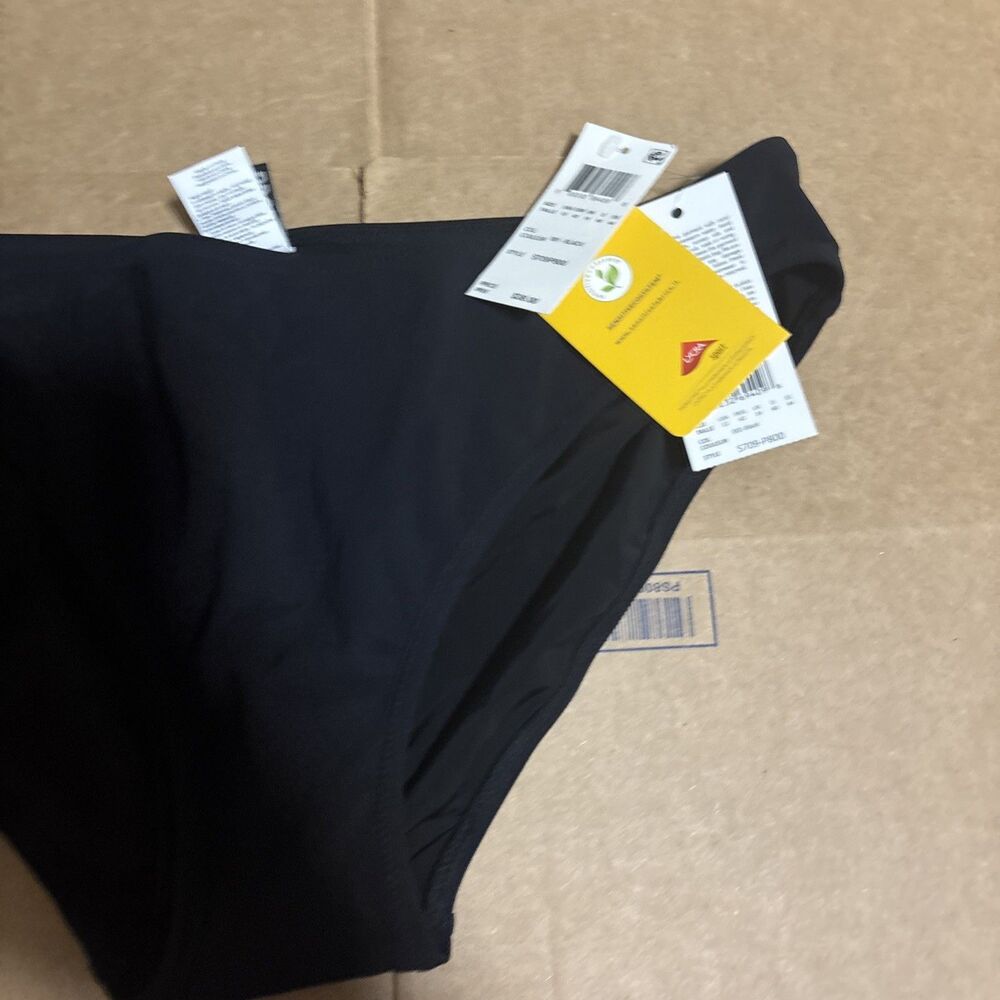 Profile by Gottex Women's Seamless Basic Swimsuit Bottom Black, 12 - Picture 2 of 6